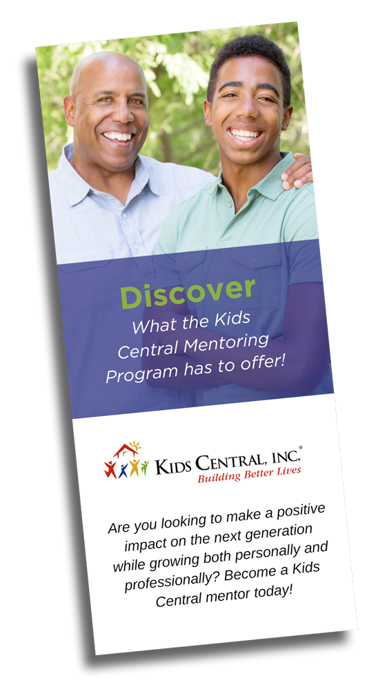 Kids Central Mentoring Program Brochure