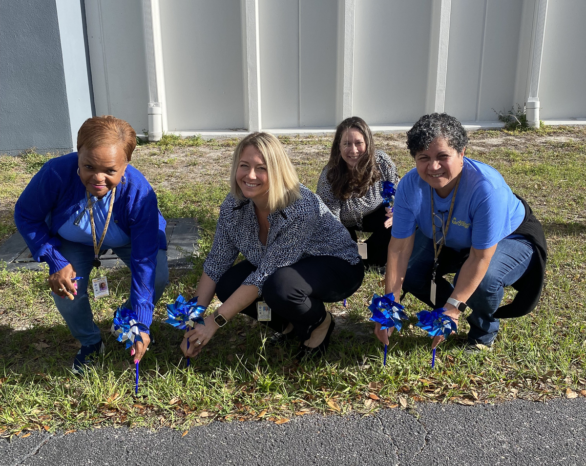 Pinwheels for Prevention Planting – May 2025
